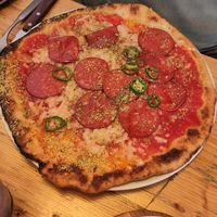 Pepperoni and agave at Purezza in Brighton