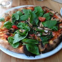 pizza at Purezza in Brighton