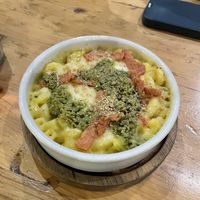Pistachio Mac & Cheese  at Purezza in Brighton