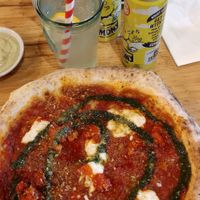 Lasagna Pizza at Purezza in Brighton