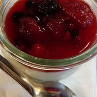 Panna Cotta at Purezza in Brighton