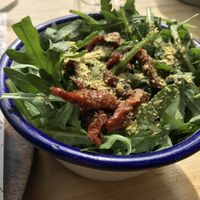 Side dish salad om nom at Purezza in Brighton