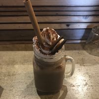 Chocolate milkshake at Purezza in Brighton
