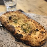 Garlic bread at Purezza in Brighton
