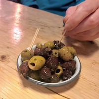 Olives Starter at Purezza in Brighton
