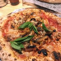 Aubergine Pizza  at Purezza in Brighton