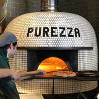 Oven at Purezza in Brighton
