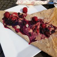 Das vegane Schokoladen-Trüffel-Eis ist sehr zu empfehlen. 👌 at Cafe Baumgarten in Fuessen