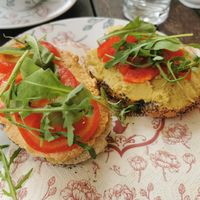   at Cafe Baumgarten in Fuessen