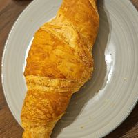 Veganes Croissant at Cafe Baumgarten in Fuessen