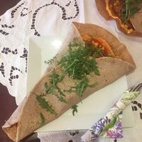 vegan Crêpe at Cafe Baumgarten in Fuessen