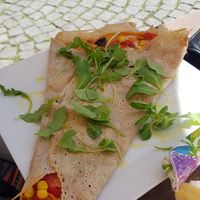 Veganer Crepes at Cafe Baumgarten in Fuessen