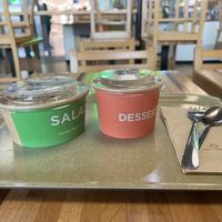 Quinoa Salad with black beans and bell peppers. And Chia Pudding with Coconut and Pineapple   at CDG- EXKi - T2E in Roissy-en-france