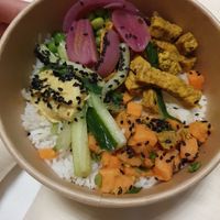 Vegan bowl at EXKi - Grand Rue in Luxembourg City