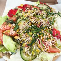 Zapiekanka at Pomylone Gary in Lublin