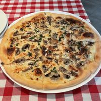 Fungi pizza   at Pomylone Gary in Lublin