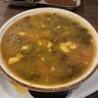Rasam soup  at Woodlands in Nashville