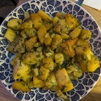 Sauteed potatoes at Veggic in Plovdiv