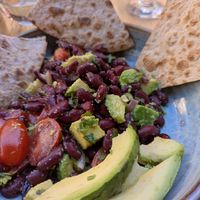 Avocado Bean salad at Veggic in Plovdiv