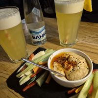 Hummus at Veggic in Plovdiv