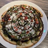 Pub pesto pizza  at Cider Press Pub in St Petersburg