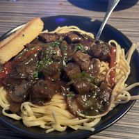 Beef dish  at Cider Press Pub in St Petersburg