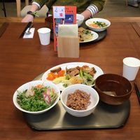 Buffet (1600 yen) at Kaemon Asakusa in Tokyo