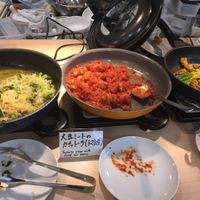 vegan buffet  at Kaemon Asakusa in Tokyo
