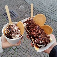  at Eis Cafe De Lorenzo in Saarbrucken