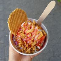  at Eis Cafe De Lorenzo in Saarbrucken