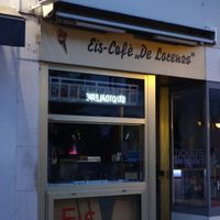 The ice cream parlour at Eis Cafe De Lorenzo in Saarbrucken