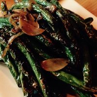 Garlic green beans at Empire Chinese Kitchen in Portland