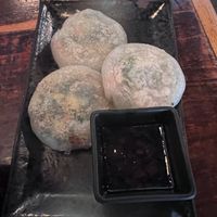 Chive Shiitake dumplings  at Empire Chinese Kitchen in Portland