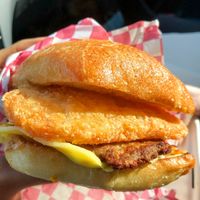 Breakfast Sammy at Cycle Dogs in Seattle