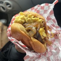 The French Tourist at Cycle Dogs in Seattle