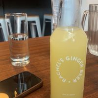 Local Rachel’s Ginger Beer  at Cycle Dogs in Seattle