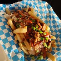 Ranch bacon cheese fries   at Cycle Dogs in Seattle