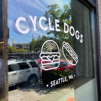Logo at Cycle Dogs in Seattle