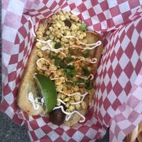 Elote  at Cycle Dogs in Seattle