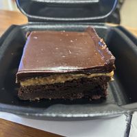 The brownie - it involves peanut butter and is so good! 🤤  at Pho Vegan Asian Cuisine in Rocklin