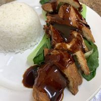 Mock Duck Bok Choi   at Pho Vegan Asian Cuisine in Rocklin