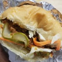 Bbq Jackfruit sandwich at Toad Style in Brooklyn