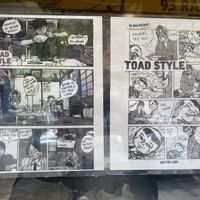 Graphic Novel  at Toad Style in Brooklyn