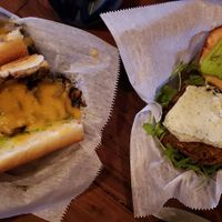 Philly (top) and sunshine (both good) at Toad Style in Brooklyn