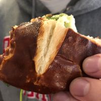 Sunshine burger at Toad Style in Brooklyn