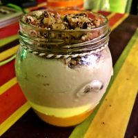 Lemon pie at La Besnéta in Barcelona