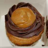 Banana cupcake at La Besnéta in Barcelona