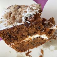 carrot cake  at La Besnéta in Barcelona