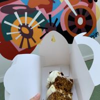 Carrot cake   at La Besnéta in Barcelona