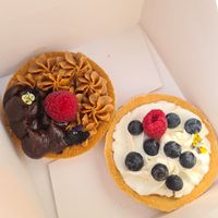 Tarts at La Besnéta in Barcelona